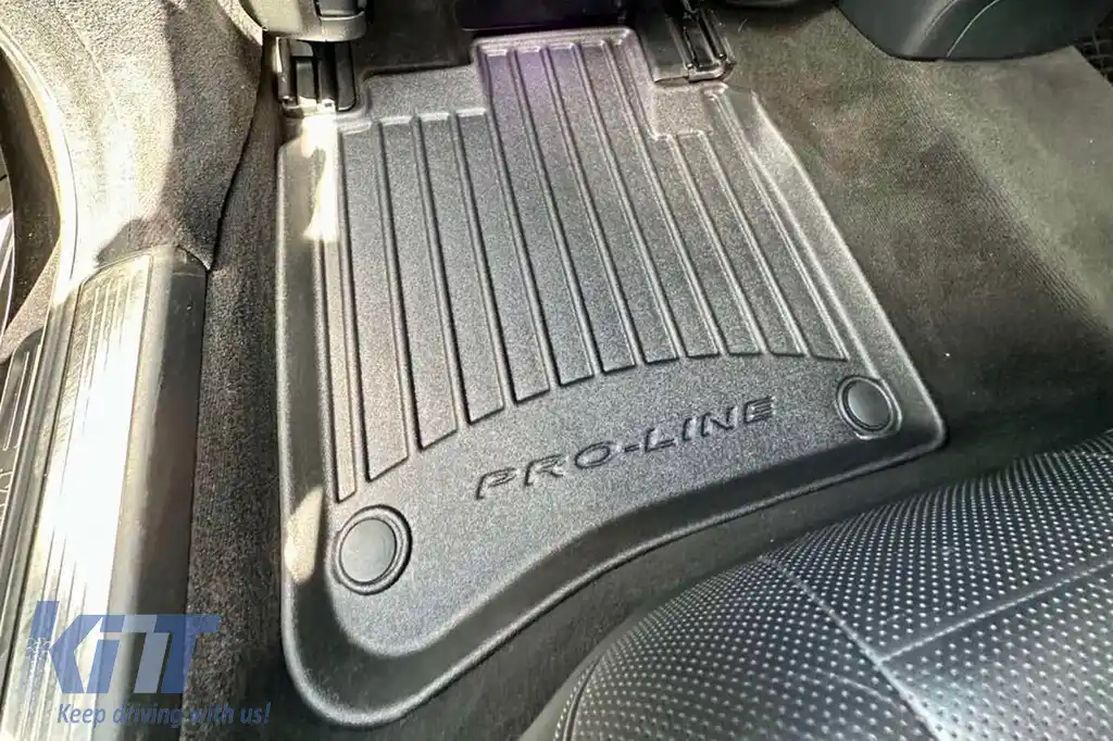 Mochete din cauciuc specifice, potrivite pentru seria Frogum 3D ProLine pentru Mercedes S class W222 2013-2020 cu ampatament lung, 4-Matic, set de 4 piese, culoare neagră, cu garanție de 24 de luni-image-6221903