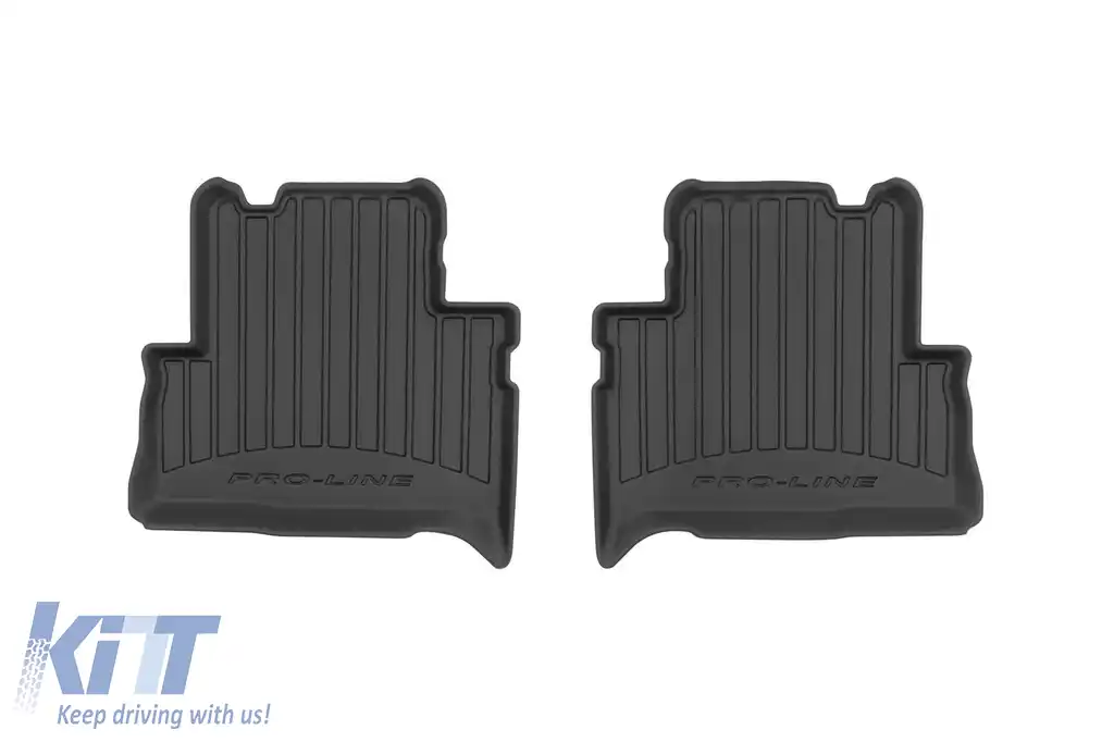 Mochete din cauciuc specifice, potrivite pentru Ford C-Max 2010-2019, din seria Frogum 3D ProLine, set de 3 piese, culoare neagră, cu garanție de 24 de luni-image-6221963