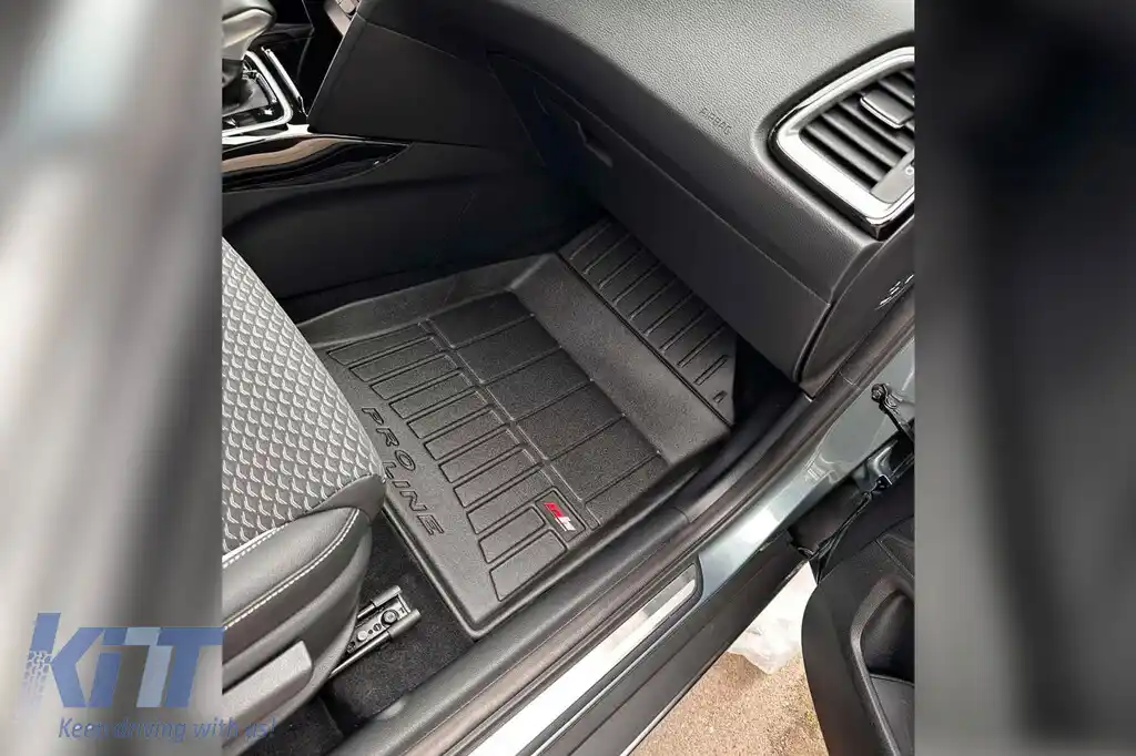 Mochete din cauciuc specifice, potrivite pentru Kia Xceed după 2019, set de 4 piese, culoare neagră, cu garanție de 24 de luni-image-6221976