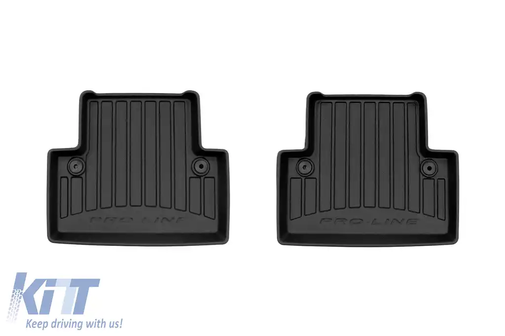 Mochete din cauciuc specifice, potrivite pentru Volvo V50 2004-2012, set de 4 piese, culoare neagră, cu garanție de 24 de luni din seria Frogum 3D ProLine.-image-6222032