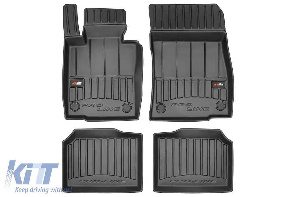 Mochete din cauciuc specifice, potrivite pentru Mini Countryman Cooper S 2010-2016, set de 4 piese, culoare neagră, cu garanție de 24 de luni