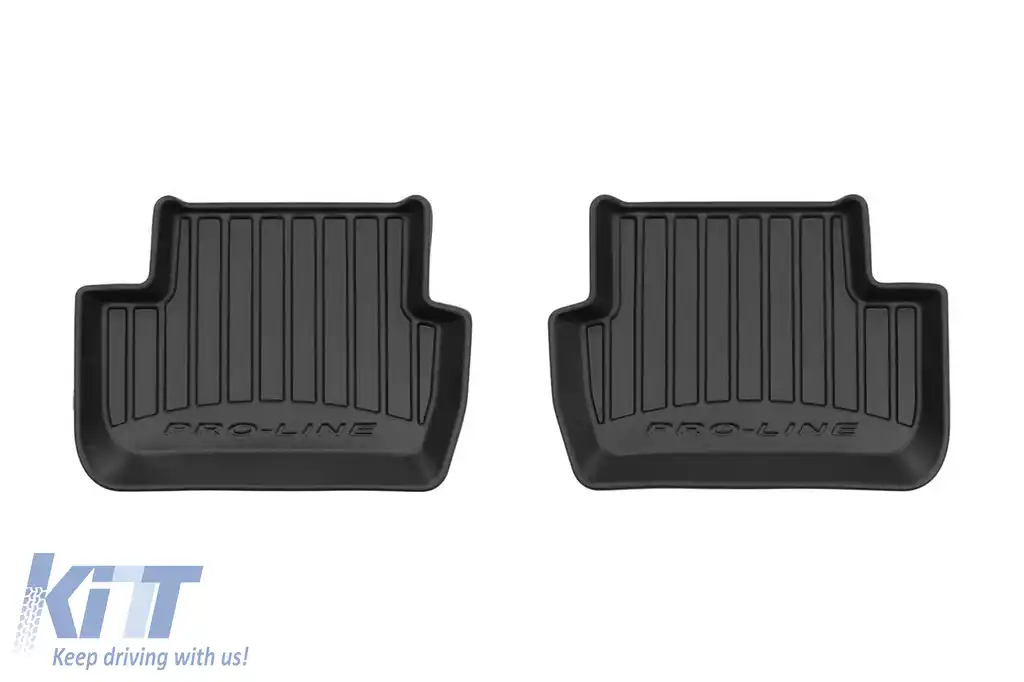 Mochete din cauciuc specifice, potrivite pentru seria Frogum 3D ProLine pentru Mercedes Clasa A W176 2012-2018, Clasa B W246 2011-2018, GLA X156 2013-2019, set de 4 piese, culoare neagră, cu garanție -image-6222113