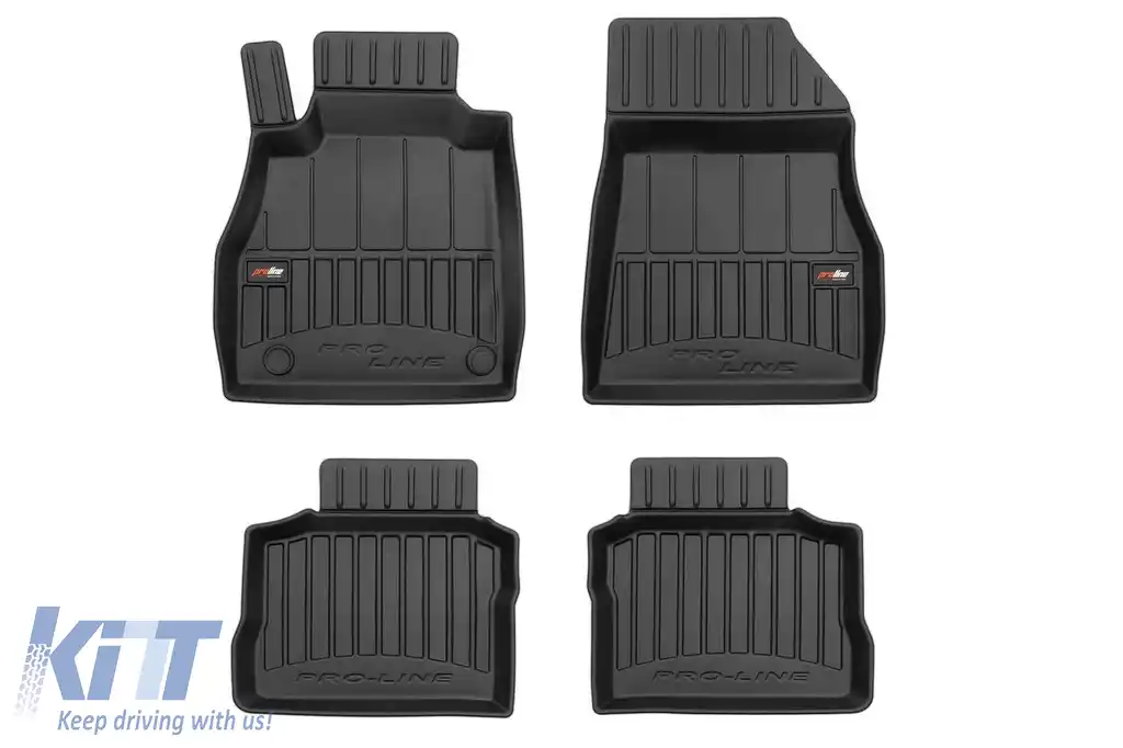 Mochete din cauciuc specifice, potrivite pentru Nissan Micra după 2016, set de 4 piese, culoare neagră, cu garanție de 24 de luni-image-6222138