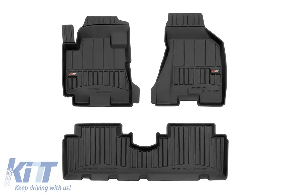 Mochete din cauciuc specifice, potrivite pentru Hyundai Tucson I 2004-2009, set de 4 piese, culoare neagră, cu garanție de 24 de luni