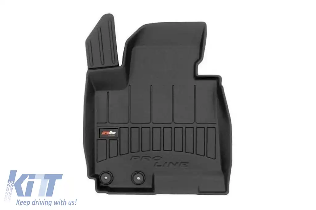 Mochete din cauciuc specifice, potrivite pentru Kia Sportage 2009-2015, set de 4 piese, culoare neagră, cu garanție de 24 de luni din seria Frogum 3D ProLine.-image-6222220