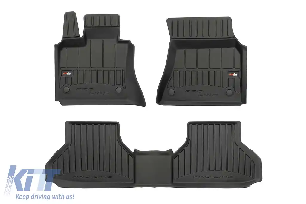 Mochete din cauciuc specifice, potrivite pentru BMW X6 E71 2008-2014, set de 3 piese, culoare neagră, cu garanție de 24 de luni
