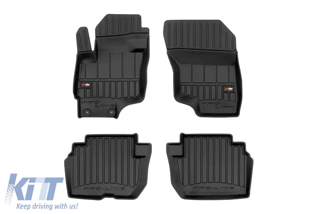 Mochete din cauciuc specifice, potrivite pentru Mitsubishi Outlander hibrid 2014-2019, set de 4 piese, culoare neagră, cu garanție de 24 de luni