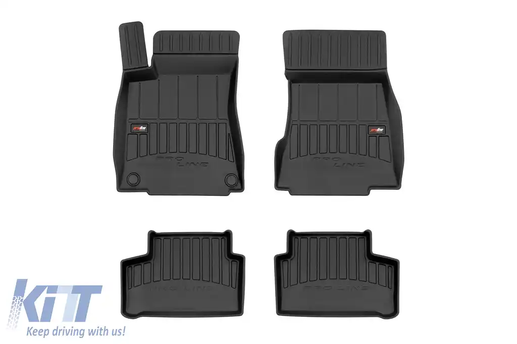 Mochete din cauciuc specifice, potrivite pentru seria Frogum 3D ProLine pentru Mercedes B class W247, CLA C118 după 2016, GLA H247 după 2020, set de 4 piese, culoare neagră, cu garanție de 24 de luni