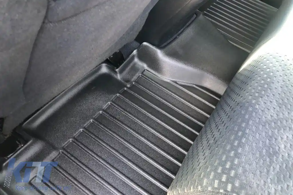 Mochete din cauciuc specifice, potrivite pentru Toyota Tundra Crewmax 2010-2015, set de 3 piese, culoare neagră, cu garanție de 24 de luni din seria Frogum 3D ProLine-image-6222281