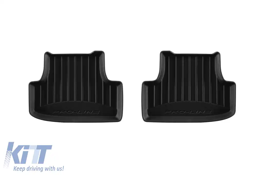 Mochete din cauciuc specifice, potrivite pentru Volkswagen T-Roc după 2017, set de 4 piese, culoare neagră, cu garanție de 24 de luni-image-6222293