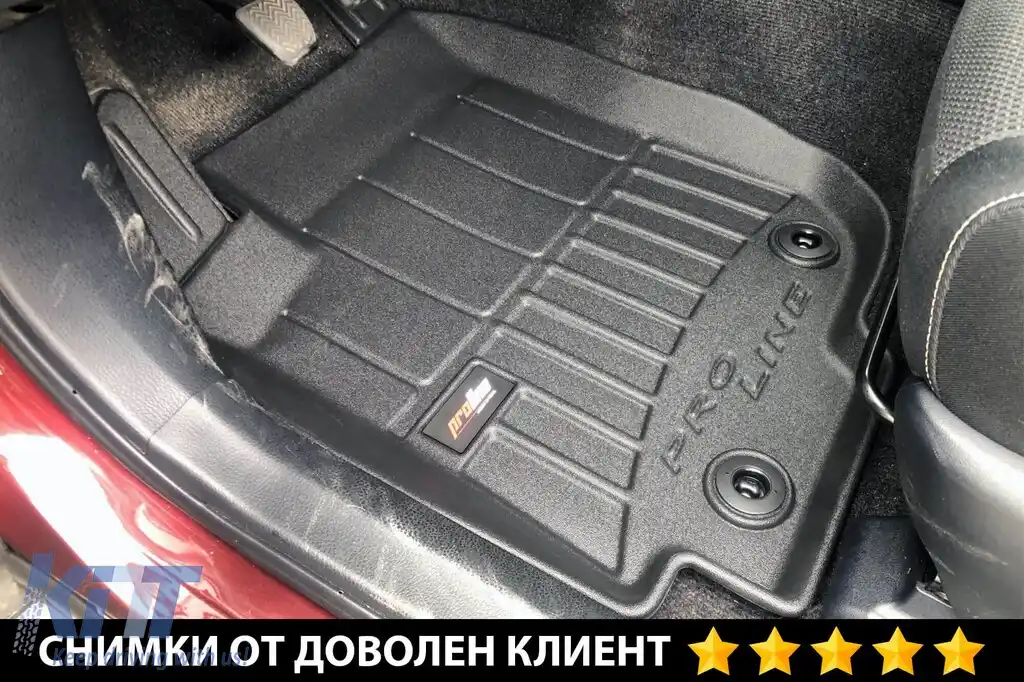 Mochete din cauciuc specifice, potrivite pentru Toyota Rav4 2013-2019, set de 3 piese, culoare neagră, cu garanție de 24 de luni din seria Frogum 3D ProLine.-image-6222382