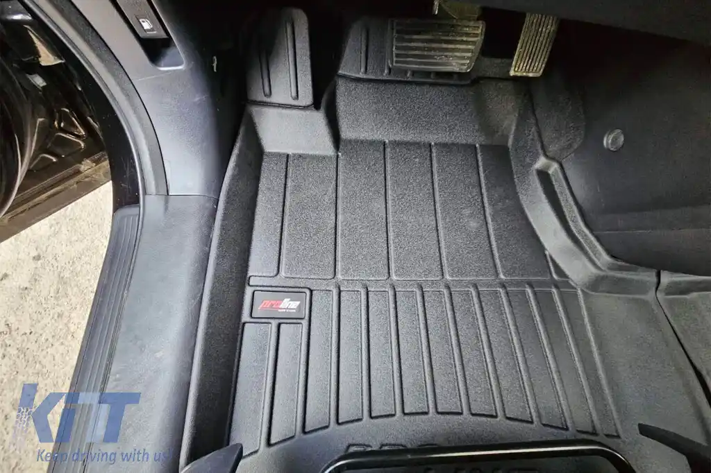 Mochete din cauciuc specifice, potrivite pentru Honda CR-V 2006-2011, din seria Frogum 3D ProLine, set de 3 piese, culoare neagră, cu garanție de 24 de luni-image-6222431