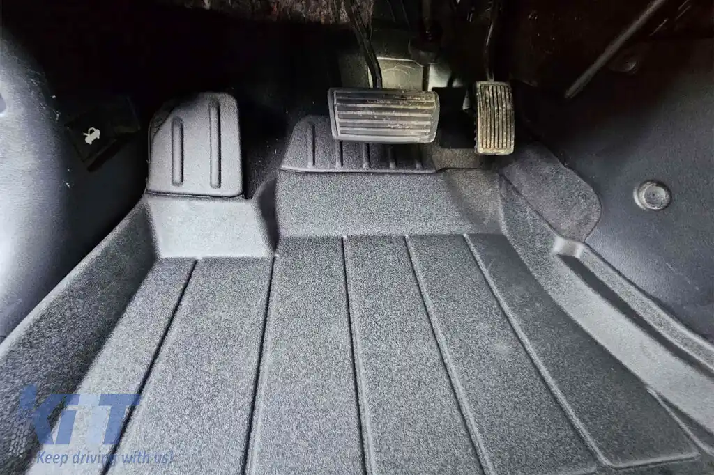 Mochete din cauciuc specifice, potrivite pentru Honda CR-V 2006-2011, din seria Frogum 3D ProLine, set de 3 piese, culoare neagră, cu garanție de 24 de luni-image-6222432