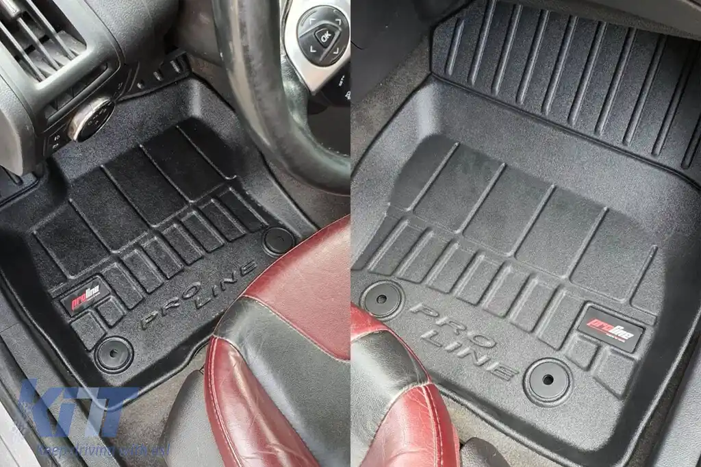 Mochete din cauciuc specifice, potrivite pentru Ford Focus MK III sedan, hatchback, wagon 2010-2018, set de 4 piese, culoare neagră, cu garanție de 24 de luni-image-6222482