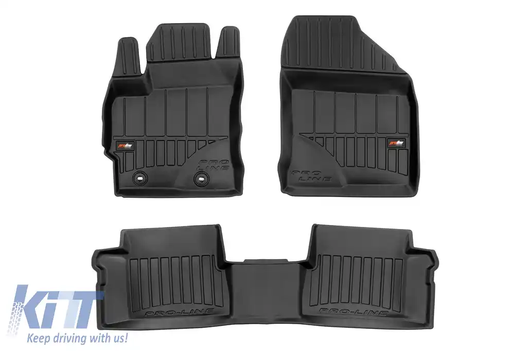 Mochete din cauciuc specifice, potrivite pentru Toyota Auris II, Auris II Hybrid 2012-2018, set de 4 piese, culoare neagră, cu garanție de 24 de luni