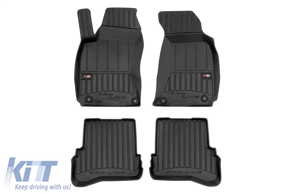 Mochete din cauciuc specifice, potrivite pentru Volkswagen Passat B5 1996-2005, set de 4 piese, culoare neagră, cu garanție de 24 de luni
