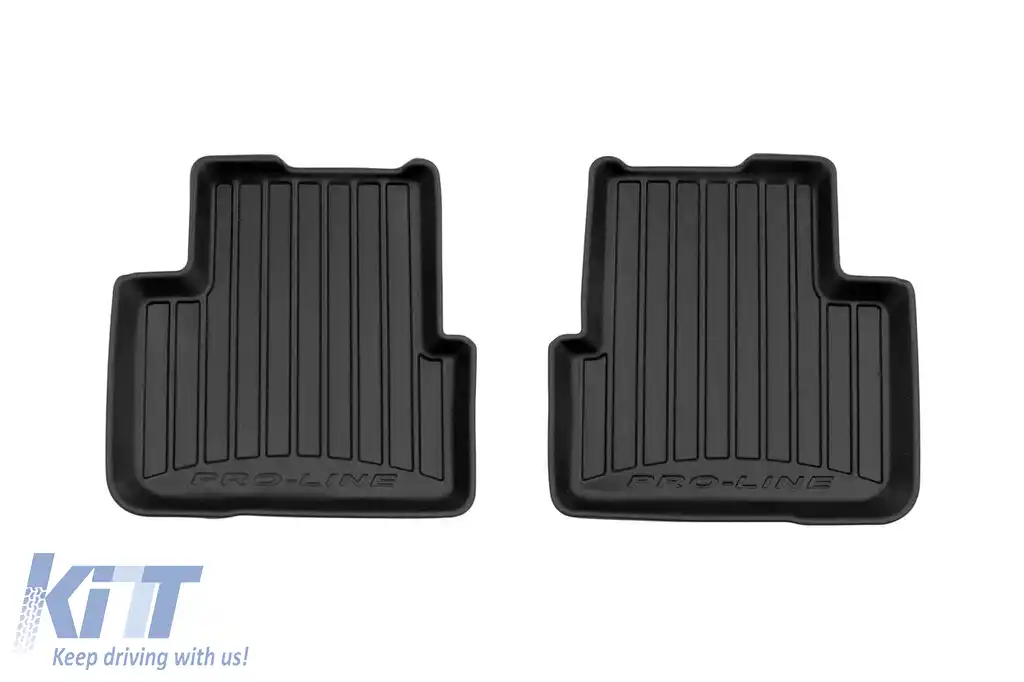 Mochete din cauciuc specifice, potrivite pentru Fiat Bravo hatchback, Lancia Delta 2008-2014, set de 4 piese, culoare neagră, cu garanție de 24 de luni din seria Frogum 3D ProLine.-image-6222609