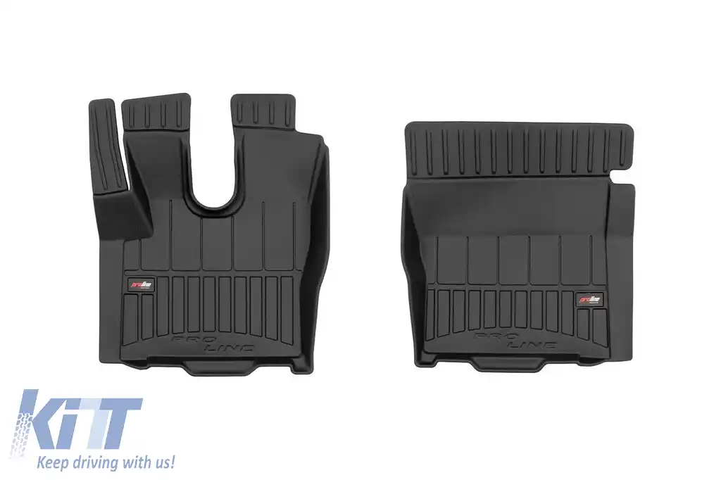 Mochete din cauciuc specifice, potrivite pentru DAF XF după 2013, set de 2 piese, culoare neagră, cu garanție de 24 de luni