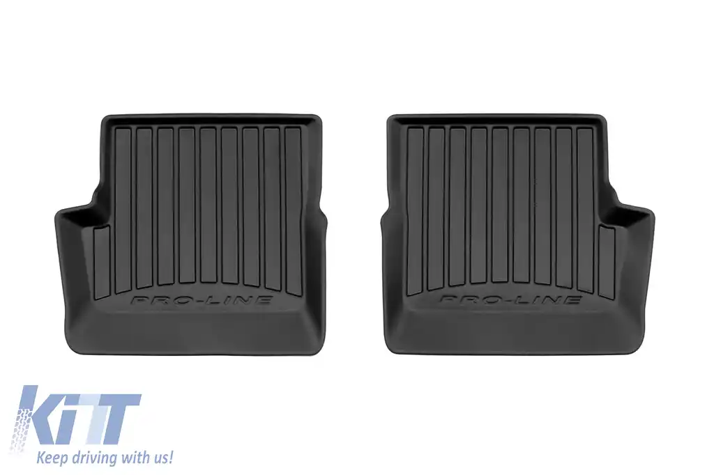 Mochete din cauciuc specifice, potrivite pentru Toyota Corolla IX E120 2001-2007, set de 4 piese, culoare neagră, cu garanție de 24 de luni-image-6222661