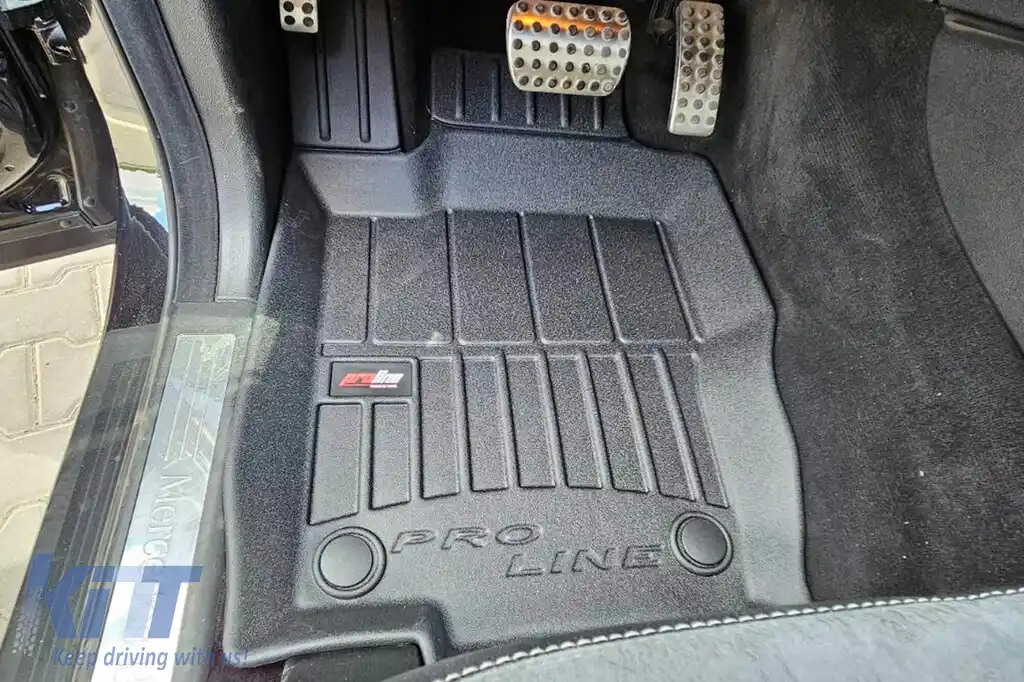 Mochete din cauciuc specifice, potrivite pentru Mercedes ML W164 2005-2011, set de 4 piese, culoare neagră, cu garanție de 24 de luni-image-6222695