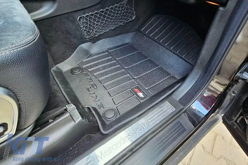 Mochete din cauciuc specifice, potrivite pentru Mercedes ML W164 2005-2011, set de 4 piese, culoare neagră, cu garanție de 24 de luni-image-6222696