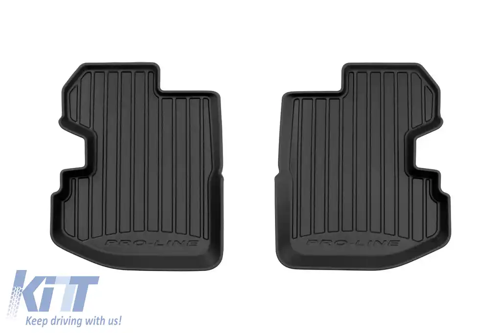 Mochete din cauciuc specifice, potrivite pentru Toyota Yaris I 1999-2005 3 uși, set de 3 piese, culoare neagră, cu garanție de 24 de luni-image-6222731