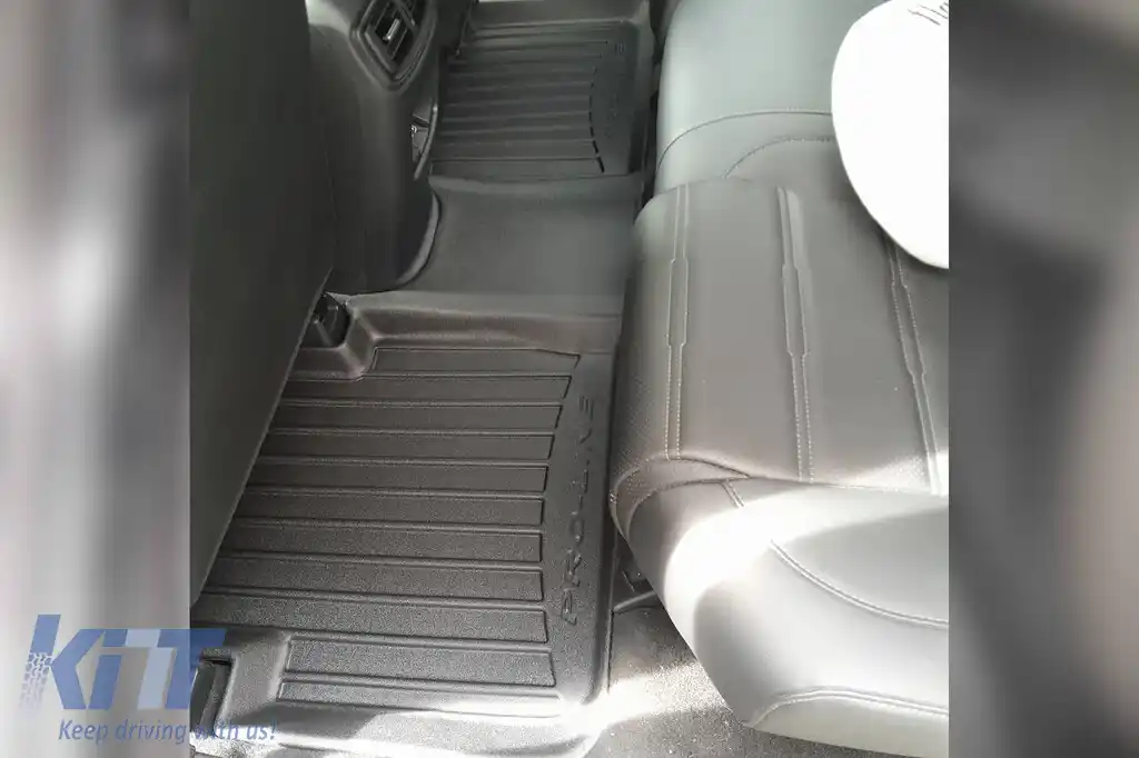 Mochete din cauciuc specifice, potrivite pentru Honda CR-V 2018-2022, set de 4 piese, culoare neagră, cu garanție de 24 de luni-image-6222753