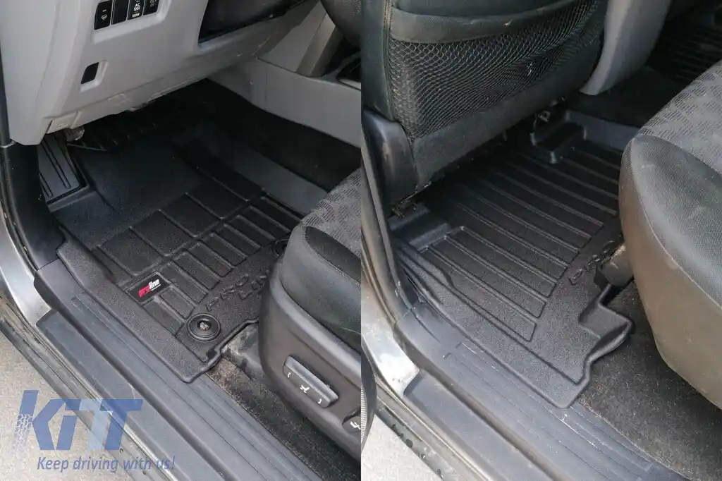 Mochete din cauciuc specifice, potrivite pentru seria Frogum 3D ProLine pentru Toyota Land Cruiser FJ150, 4Runner, Lexus LX după 2009, Toyota Land Cruiser J200 după 2007, set de 4 piese, culoare neagr-image-6222787