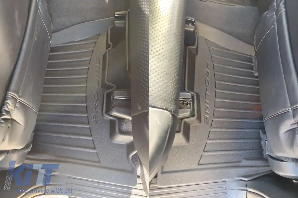 Mochete din cauciuc specifice, potrivite pentru seria Frogum 3D ProLine pentru Toyota Land Cruiser FJ150, 4Runner, Lexus LX după 2009, Toyota Land Cruiser J200 după 2007, set de 4 piese, culoare neagr-image-6222792