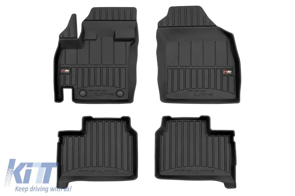 Mochete din cauciuc specifice, potrivite pentru Suzuki Ignis III după 2016, set de 4 piese, culoare neagră, cu garanție de 24 de luni-image-6222877