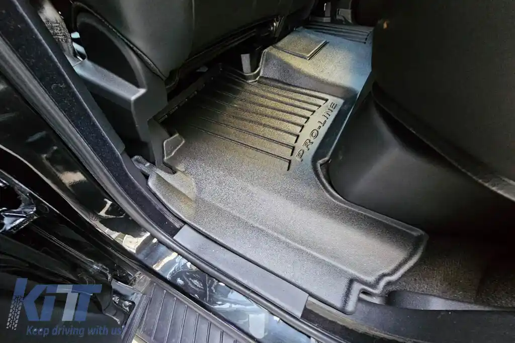 Mochete din cauciuc specifice, potrivite pentru Range Rover Sport I 2005-2013, din seria Frogum 3D ProLine, set de 3 piese, culoare neagră, cu garanție de 24 de luni-image-6222904