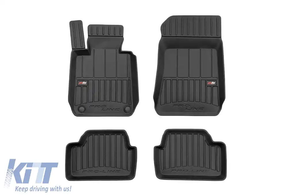 Mochete din cauciuc specifice, potrivite pentru BMW Seria 1 E81, E87 2004-2011, set de 4 piese, culoare neagră, cu garanție de 24 de luni