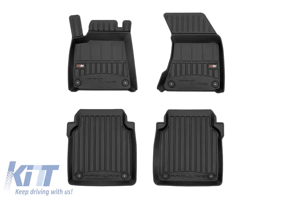 Mochete din cauciuc specifice, potrivite pentru Audi A8 D4 2009-2017 cu ampatament lung, set de 4 piese, culoare neagră, cu garanție de 24 de luni