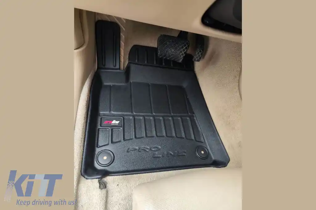 Mochete din cauciuc specifice, potrivite pentru Audi A8 D4 2009-2017 cu ampatament lung, set de 4 piese, culoare neagră, cu garanție de 24 de luni-image-6223415