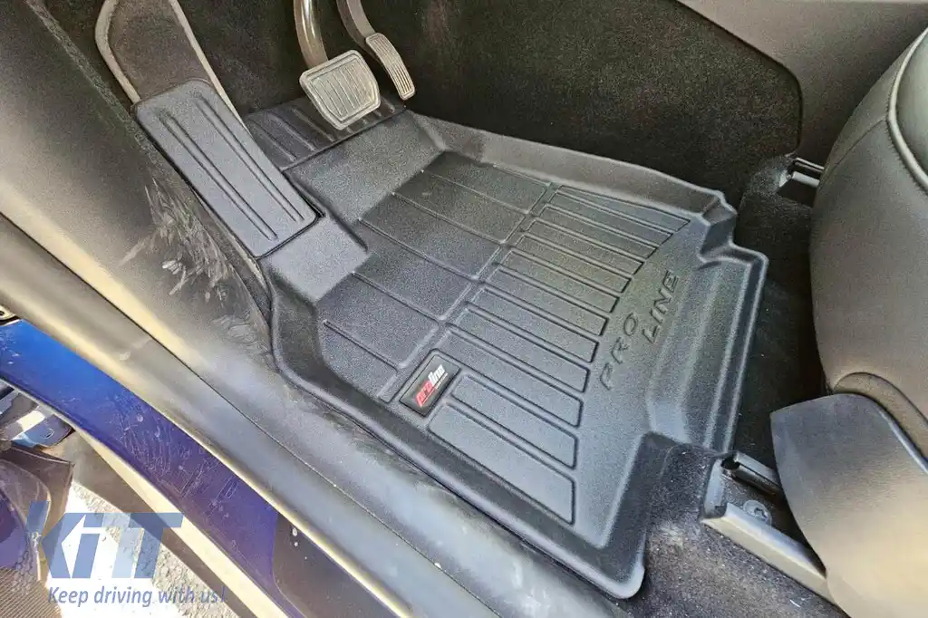 Mochete din cauciuc specifice, potrivite pentru Tesla Model Y 2020-2025, set de 3 piese, culoare neagră, cu garanție de 24 de luni din seria Frogum 3D ProLine.-image-6223495