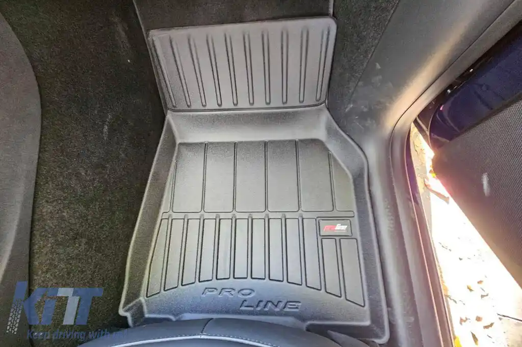 Mochete din cauciuc specifice, potrivite pentru Tesla Model Y 2020-2025, set de 3 piese, culoare neagră, cu garanție de 24 de luni din seria Frogum 3D ProLine.-image-6223496