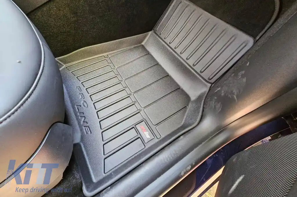 Mochete din cauciuc specifice, potrivite pentru Tesla Model Y 2020-2025, set de 3 piese, culoare neagră, cu garanție de 24 de luni din seria Frogum 3D ProLine.-image-6223497