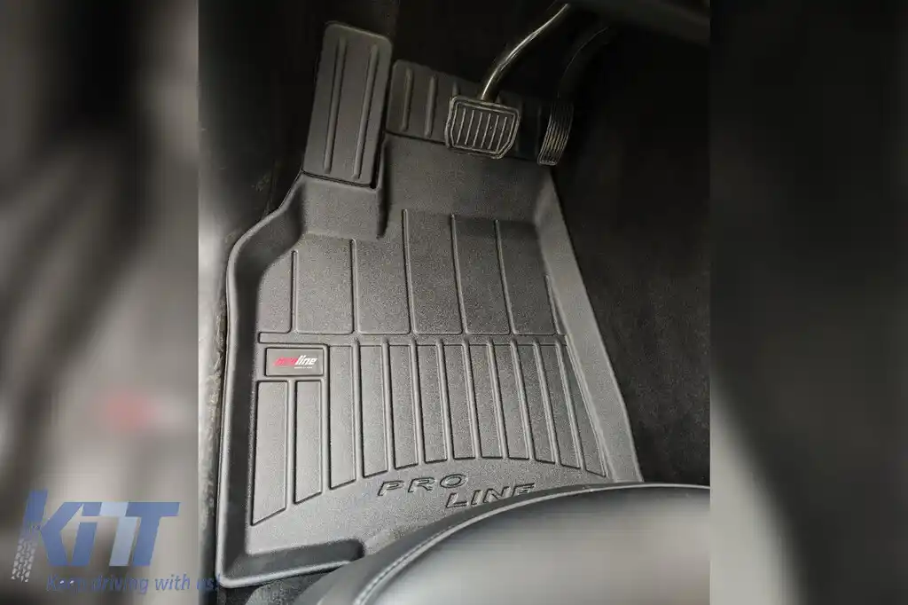 Mochete din cauciuc specifice, potrivite pentru Tesla Model Y 2020-2025, set de 3 piese, culoare neagră, cu garanție de 24 de luni din seria Frogum 3D ProLine.-image-6223500