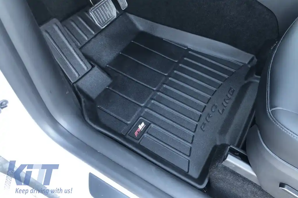 Mochete din cauciuc specifice, potrivite pentru Tesla Model Y 2020-2025, set de 3 piese, culoare neagră, cu garanție de 24 de luni din seria Frogum 3D ProLine.-image-6223503