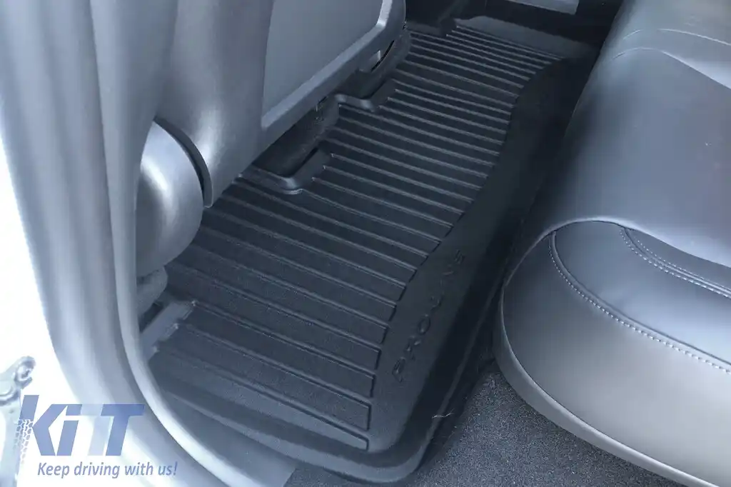 Mochete din cauciuc specifice, potrivite pentru Tesla Model Y 2020-2025, set de 3 piese, culoare neagră, cu garanție de 24 de luni din seria Frogum 3D ProLine.-image-6223505