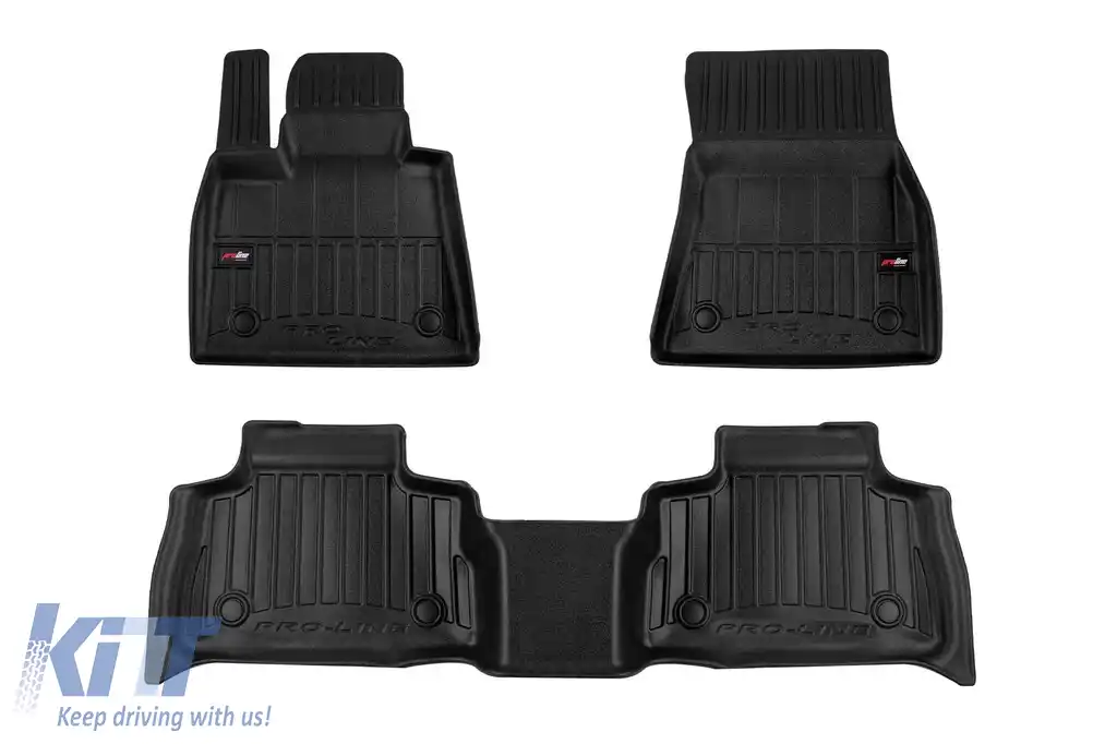 Mochete din cauciuc specifice, potrivite pentru BMW X6 G06 după 2019, set de 3 piese, culoare neagră, cu garanție de 24 de luni-image-6223745