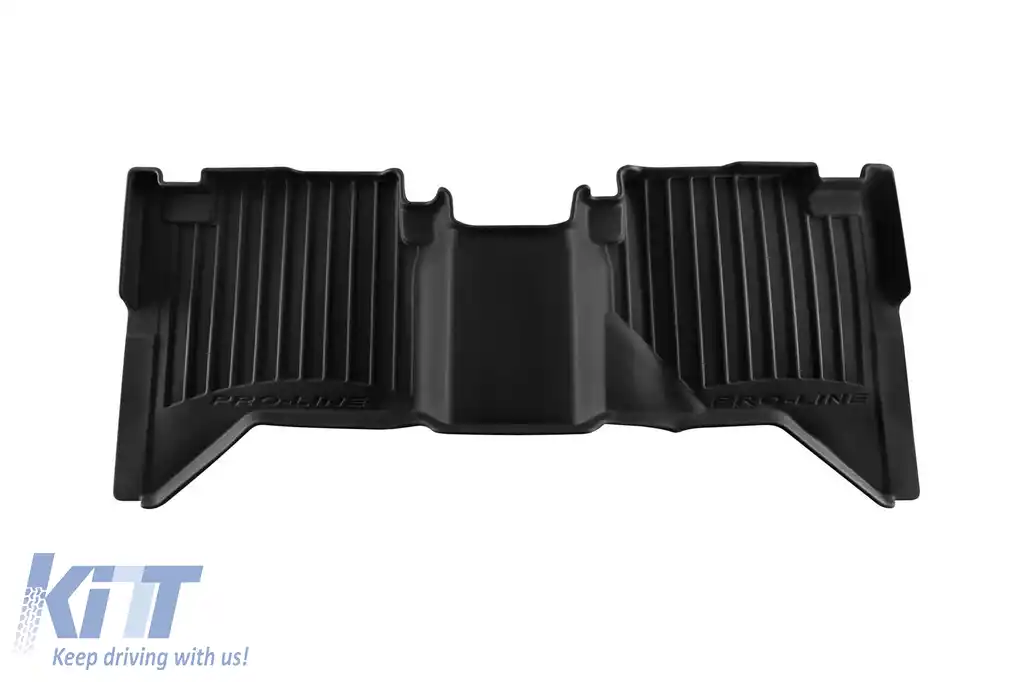 Mochete din cauciuc specifice, potrivite pentru Toyota Hilux 2005-2015 Pickup, din seria Frogum 3D ProLine, set de 3 piese, culoare neagră, cu garanție de 24 de luni-image-6223898