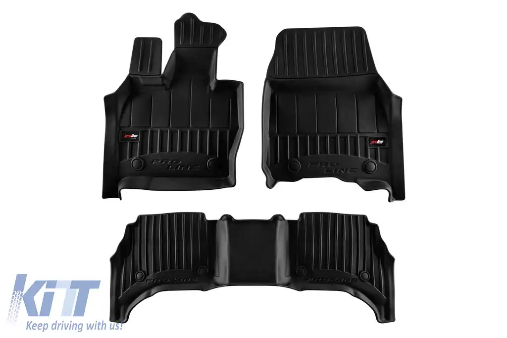 Mochete din cauciuc specifice, potrivite pentru Range Rover Sport după 2022, set de 3 piese, culoare neagră, cu garanție de 24 de luni