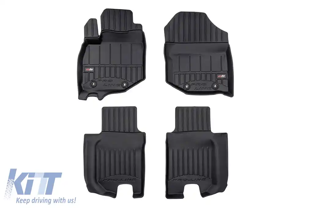 Mochete din cauciuc specifice, potrivite pentru Honda Jazz hatchback 2007-2014, set de 4 piese, culoare neagră, cu garanție de 24 de luni-image-6223940