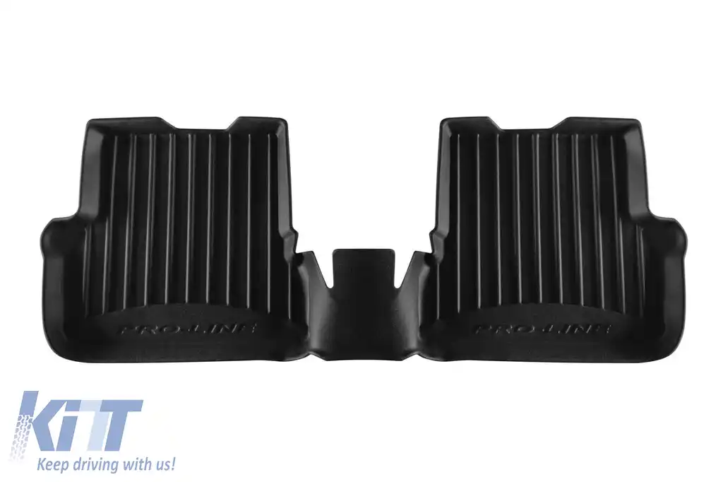 Mochete din cauciuc specifice, potrivite pentru Mazda 3 2003-2010, din seria Frogum 3D ProLine, set de 3 piese, culoare neagră, cu garanție de 24 de luni-image-6224146