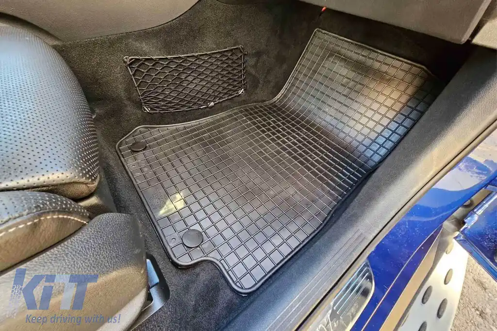 Mochete din cauciuc specifice, potrivite pentru Mercedes GLC X253, GLC coupe C253 după 2015, set de 4 piese, culoare neagră-image-6225158