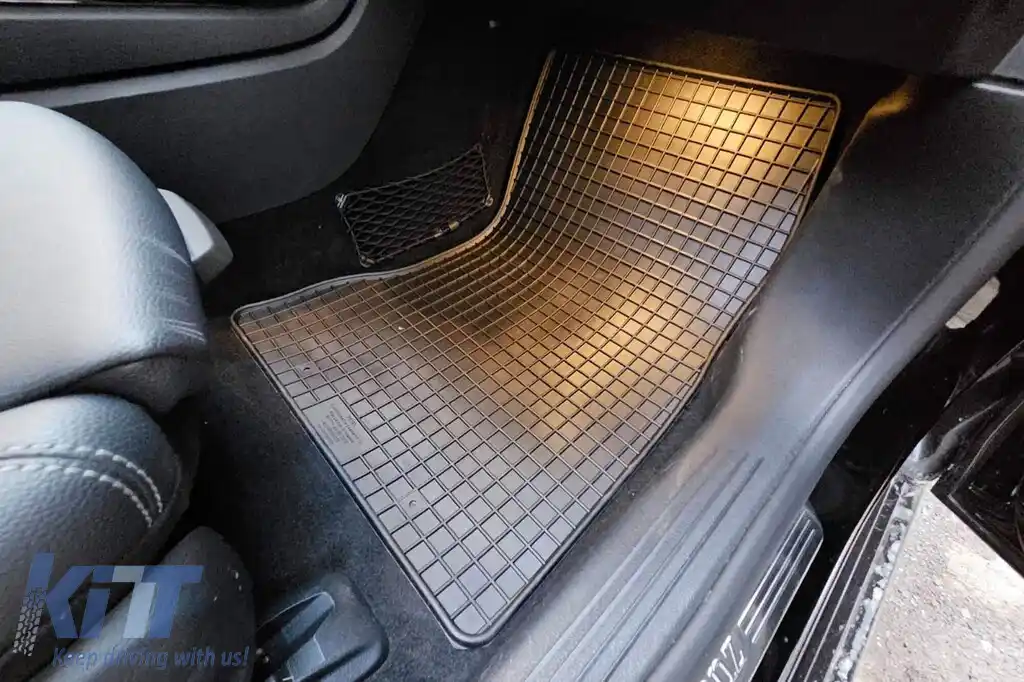 Mochete din cauciuc specifice, potrivite pentru Mercedes A class W177 după 2018, B class W247, CLA C118, CLA X118 Shootingbrake după 2019, GLA H247 după 2020, set de 4 piese, culoare neagră-image-6226097