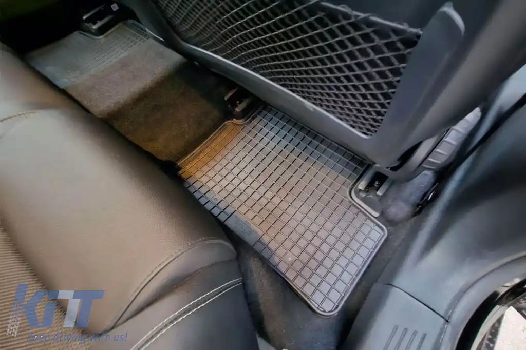 Mochete din cauciuc specifice, potrivite pentru Mercedes A class W177 după 2018, B class W247, CLA C118, CLA X118 Shootingbrake după 2019, GLA H247 după 2020, set de 4 piese, culoare neagră-image-6226101