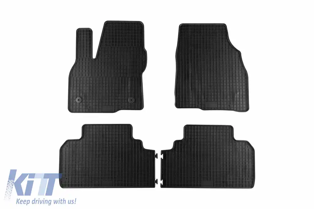 Mochete din cauciuc specifice, potrivite pentru Opel Ampera după 2017, set de 4 piese, culoare neagră