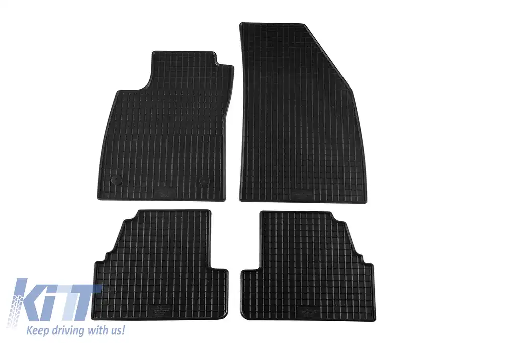 Mochete din cauciuc specifice, potrivite pentru Opel Mokka 2012-2019, Chevrolet Trax 2013-2019, set de 4 piese, culoare neagră